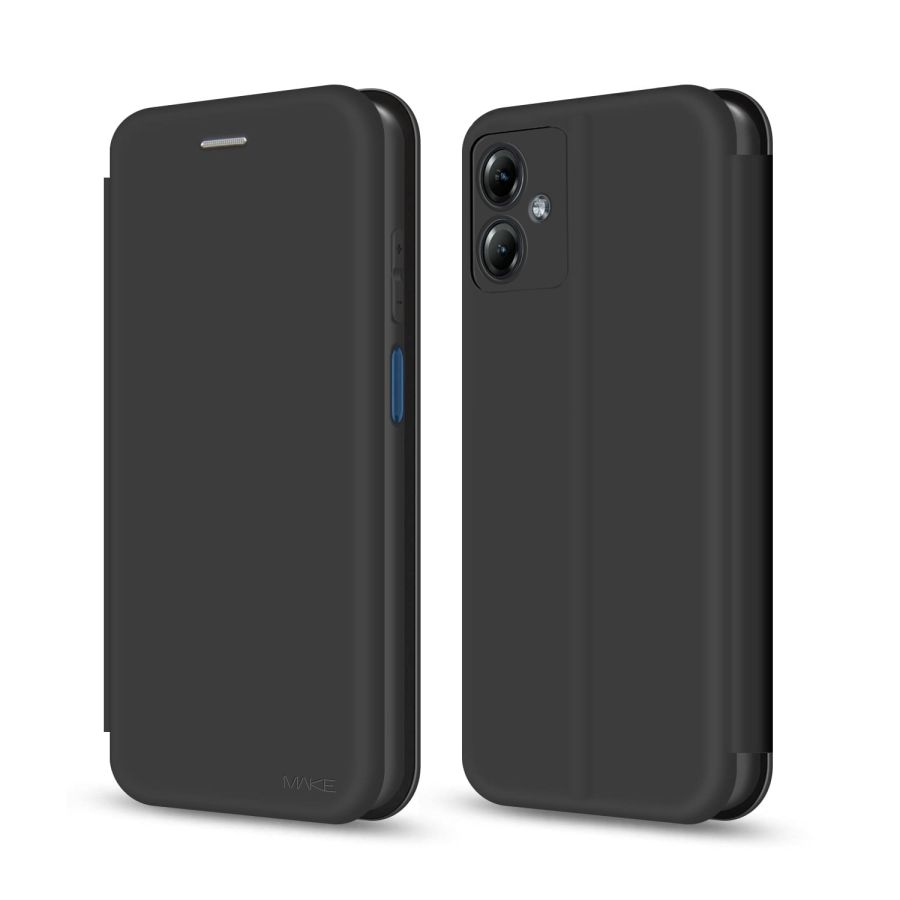 Чохол-книжка MAKE Motorola G14 Flip Black