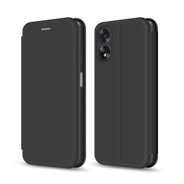 Чохол-книжка MAKE Oppo A38 Flip Black
