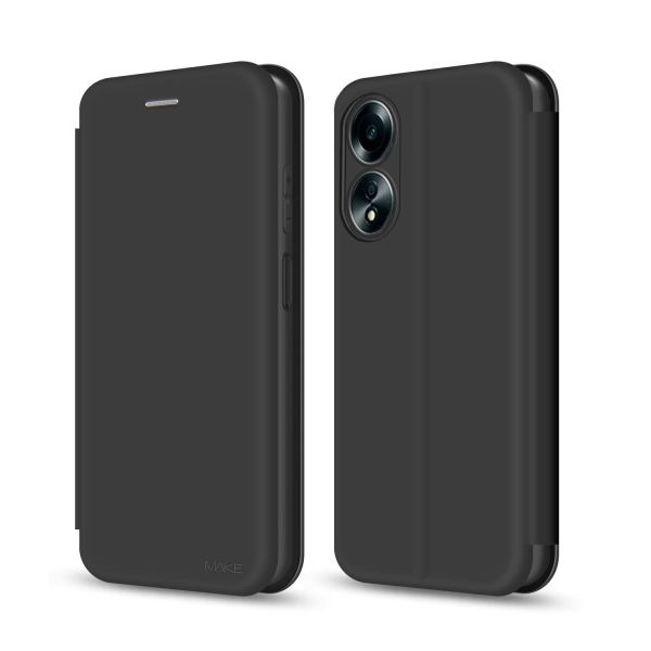 Чохол-книжка MAKE Oppo A58 Flip Black