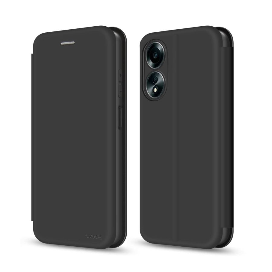 Чохол-книжка MAKE Oppo A58 Flip Black