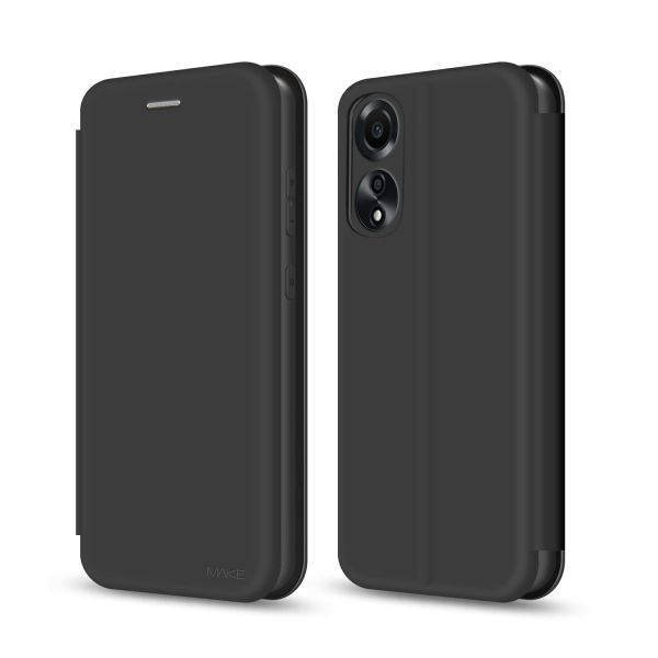 Чохол-книжка MAKE Oppo A78 Flip Black