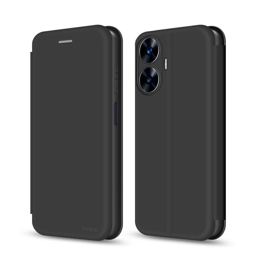 Чохол-книжка MAKE Realme C55 Flip Black