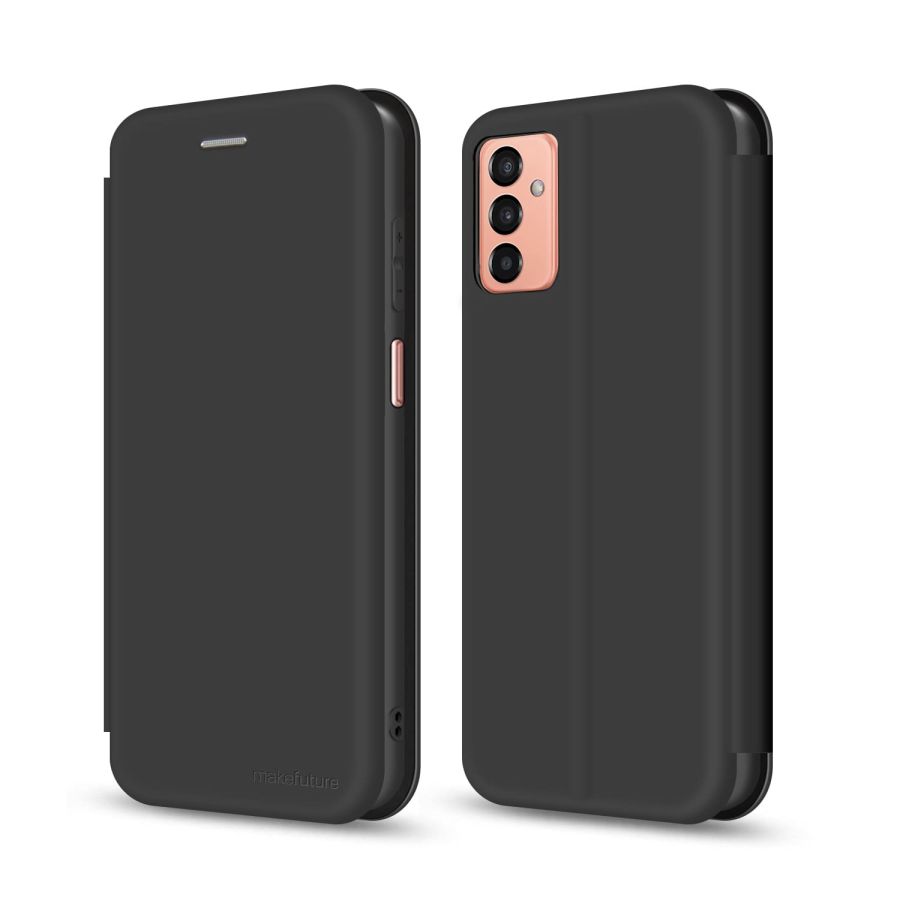 Чохол-книжка MAKE Samsung M13 Flip (Soft-Touch PU) Black