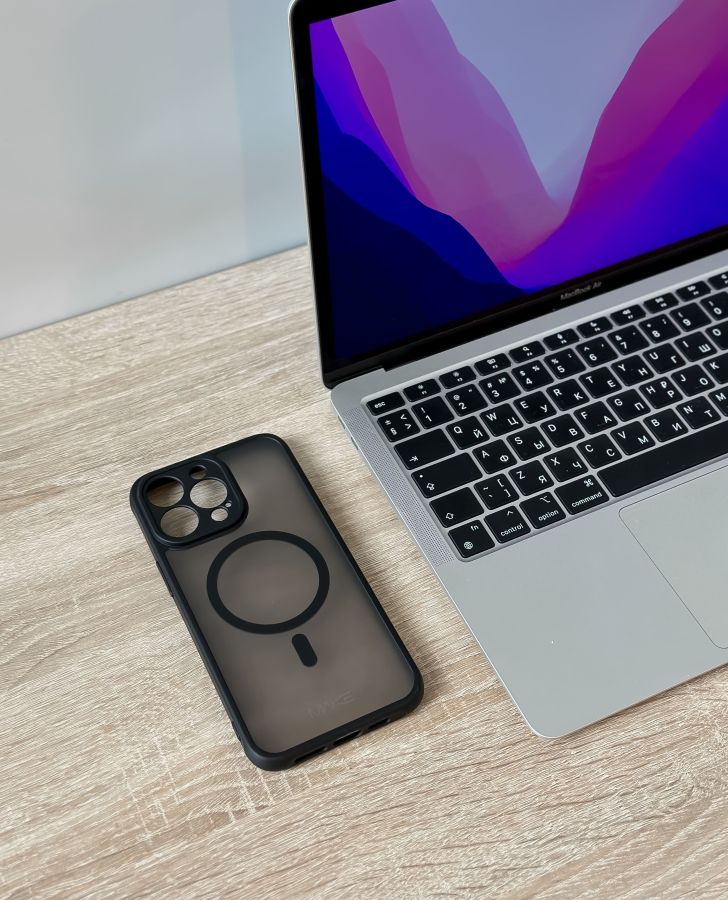 Чохол MAKE Apple iPhone 15 Pro Max Frame Magnet Black