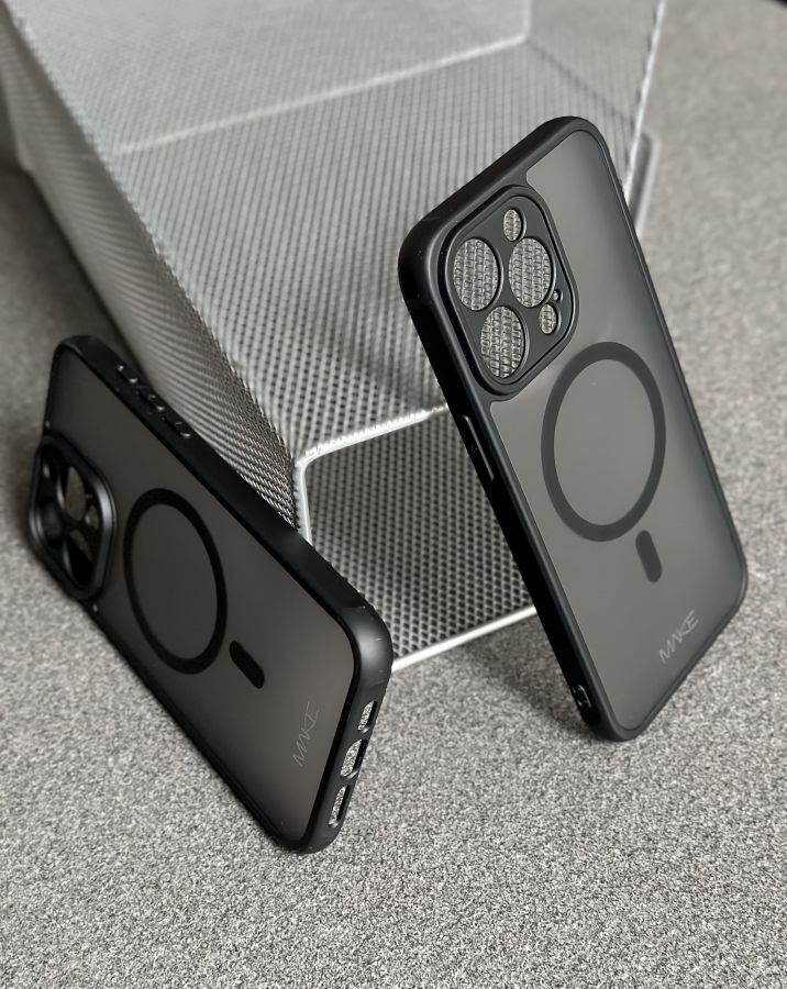 Чохол MAKE Apple iPhone 15 Pro Max Frame Magnet Black