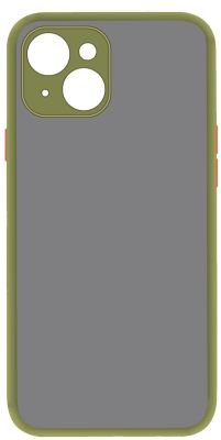 Чохол MAKE Apple iPhone 13 Frame (Matte PC+TPU) Green