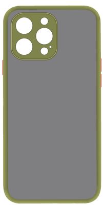 Чохол MAKE Apple iPhone 13 Pro Max Frame (Matte PC+TPU) Green