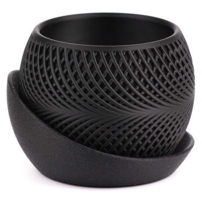 Кашпо h3li0 Drift Planter (Black)