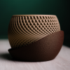 Кашпо h3li0 Drift Planter (Brown/Wood)