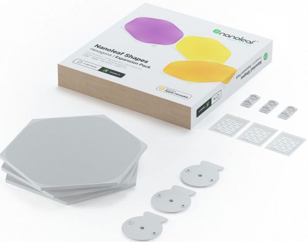 Додаткові панелі Nanoleaf Shapes - Hexagons Expansion Pack - 3 шт. (White)