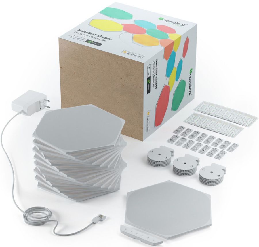 Розумна система освітлення Nanoleaf Shapes - Hexagons Starter Kit- 15 шт. (White)