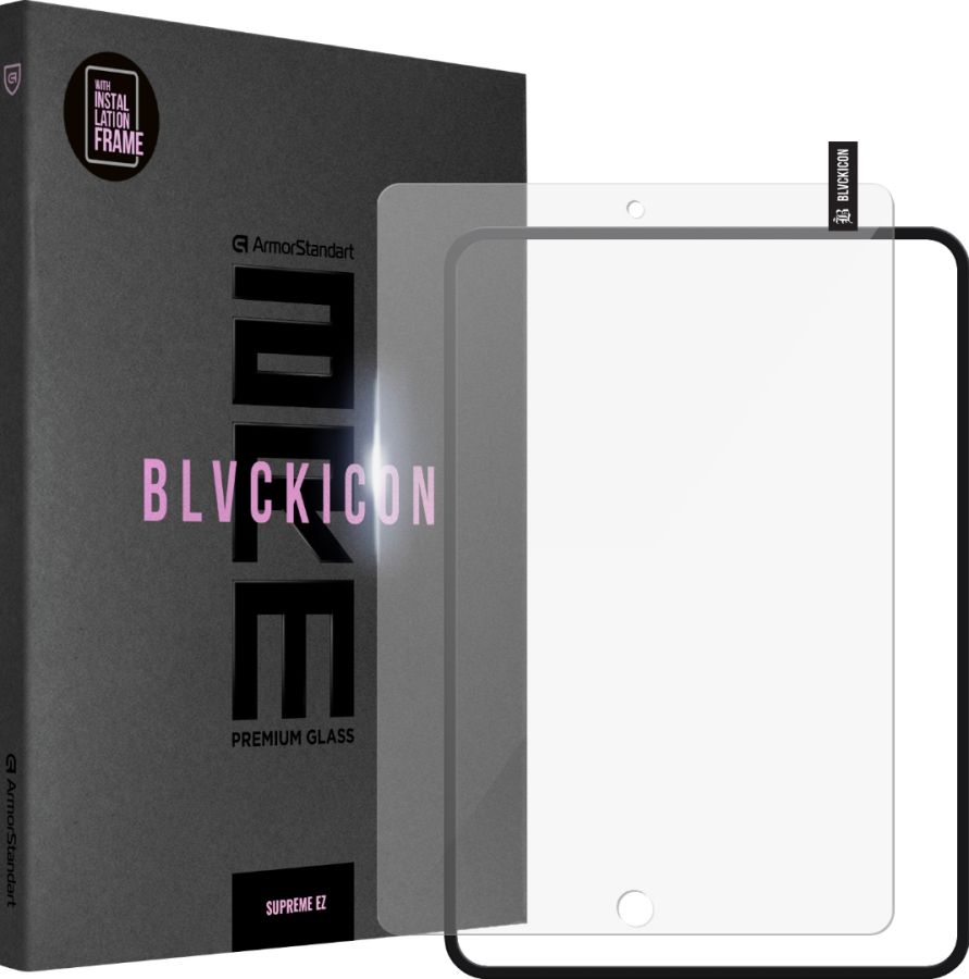 Захисне скло ArmorStandart Supreme Black Icon для Apple iPad 10.2