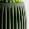 Кашпо Columna Planter (Olive Green)