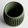 Кашпо Columna Planter (Olive Green)