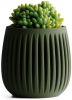 Кашпо Columna Planter (Olive Green)