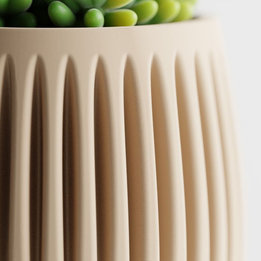 Кашпо Columna Planter (Wood)