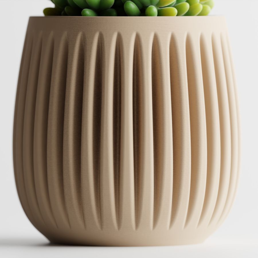 Кашпо Columna Planter (Wood)