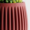 Кашпо Columna Planter (Dark Red)