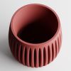 Кашпо Columna Planter (Dark Red)