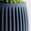 Кашпо Columna Planter (Navy Blue)