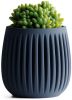Кашпо Columna Planter (Navy Blue)