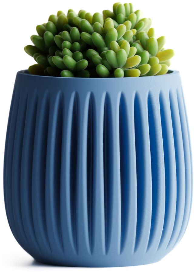 Кашпо Columna Planter (Light Blue)