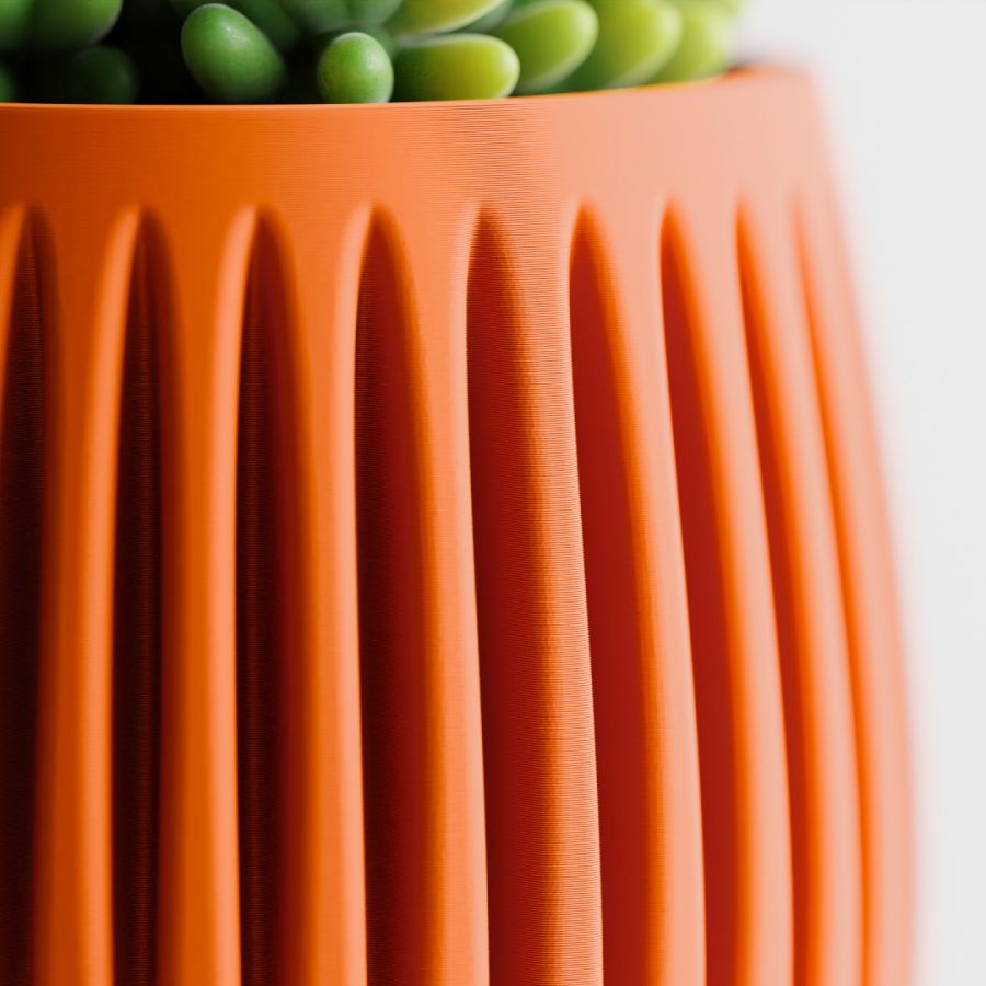 Кашпо Columna Planter (Orange)