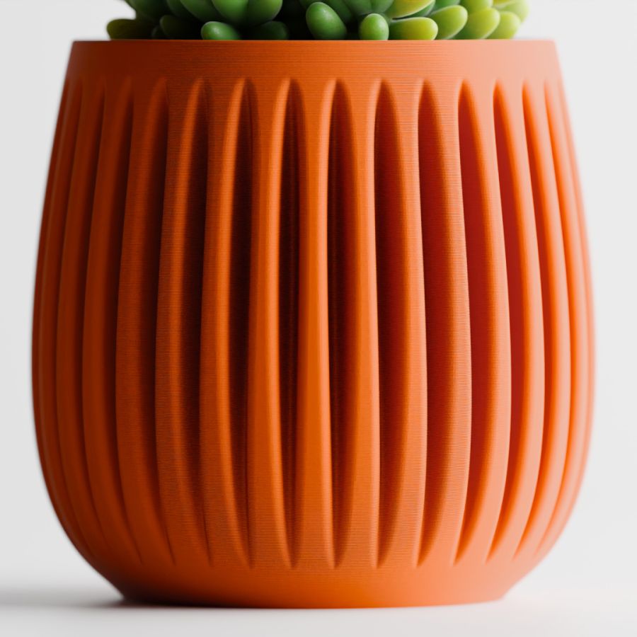 Кашпо Columna Planter (Orange)