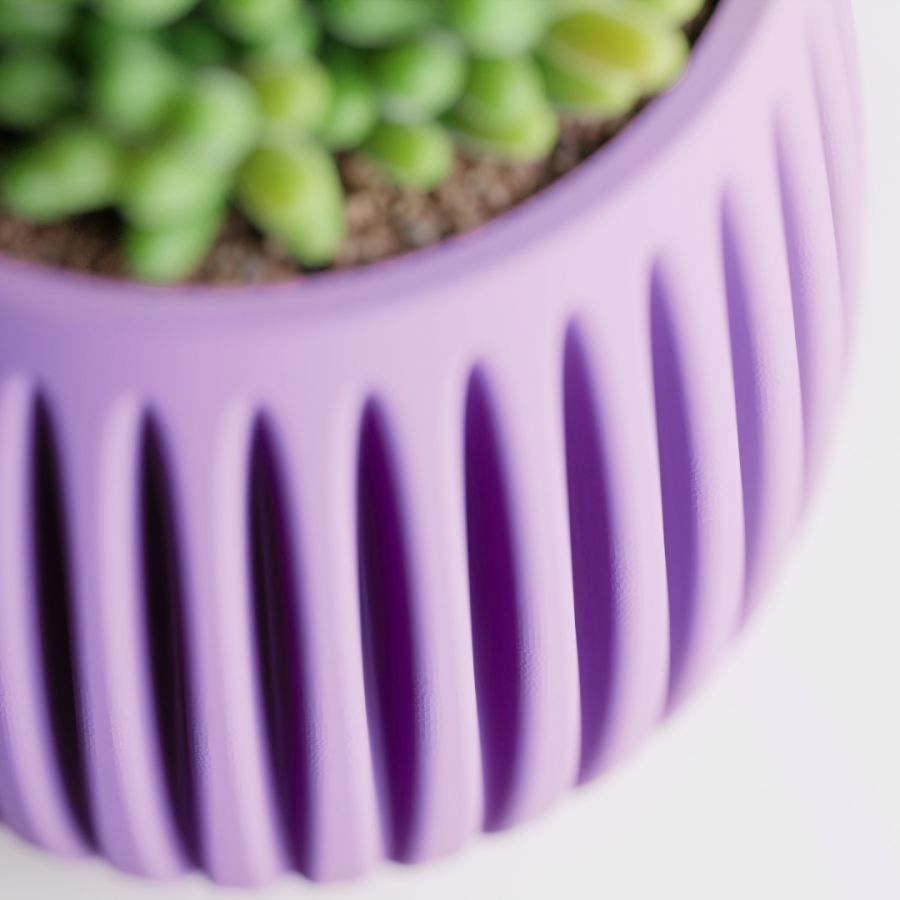 Кашпо Columna Planter (Purple)