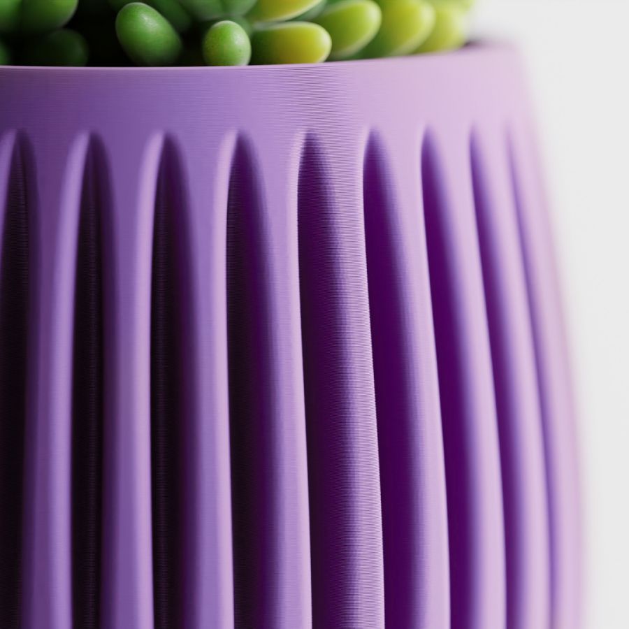 Кашпо Columna Planter (Purple)