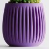 Кашпо Columna Planter (Purple)