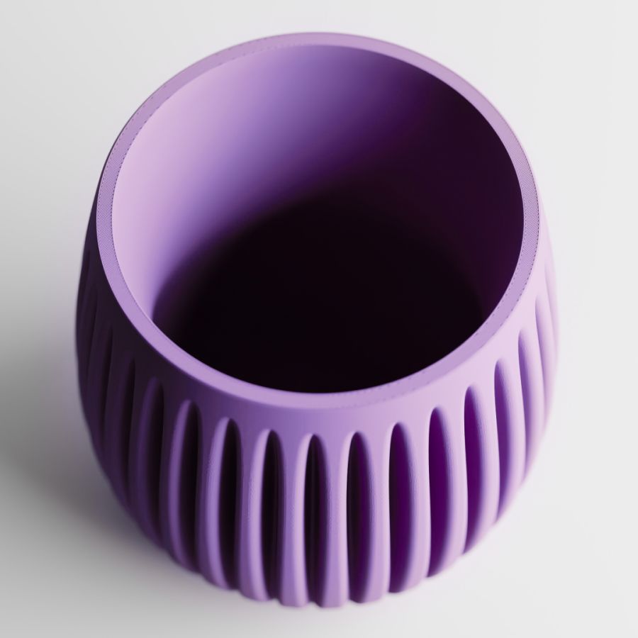 Кашпо Columna Planter (Purple)