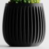 Кашпо Columna Planter (Black)