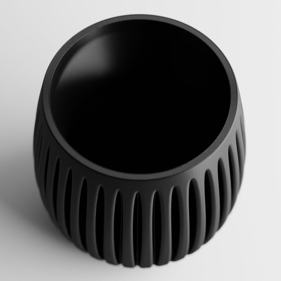Кашпо Columna Planter (Black)