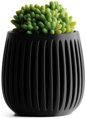 Кашпо Columna Planter (Black)