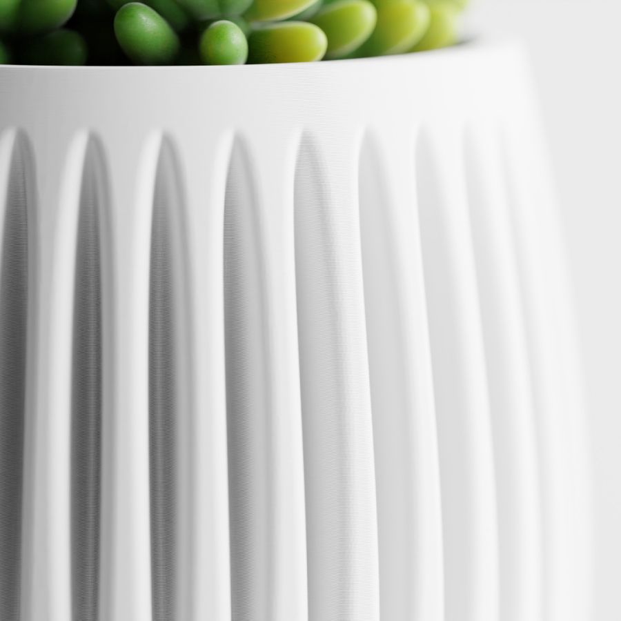 Кашпо Columna Planter (White)
