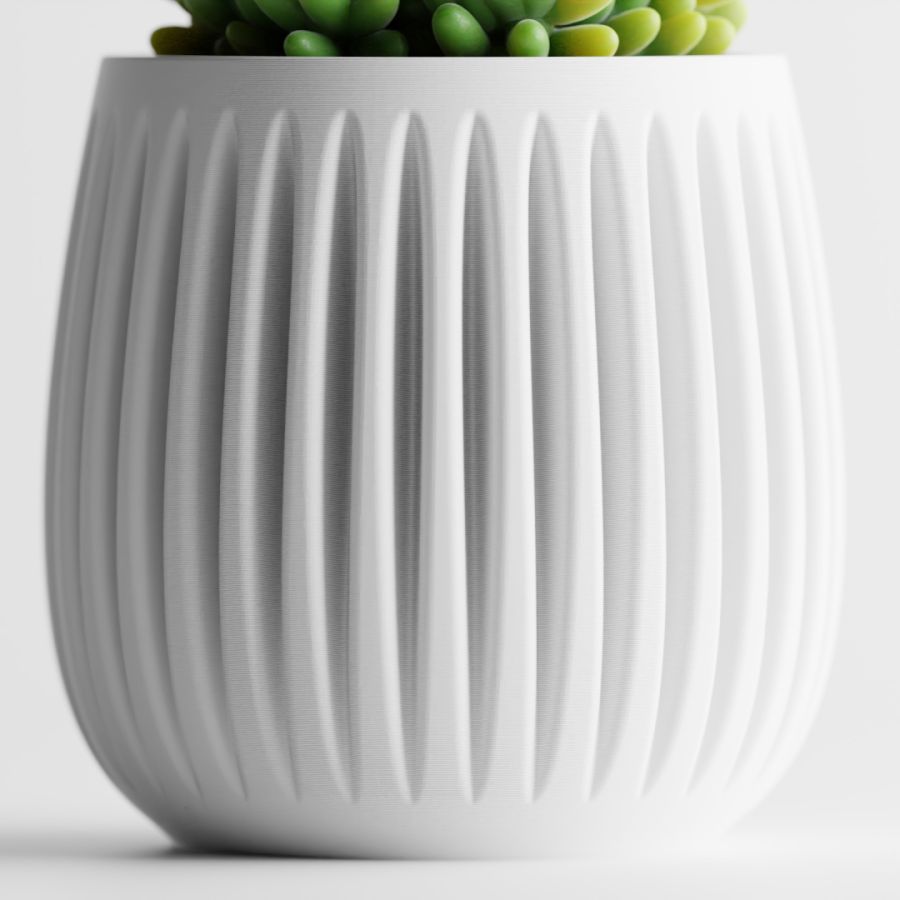 Кашпо Columna Planter (White)