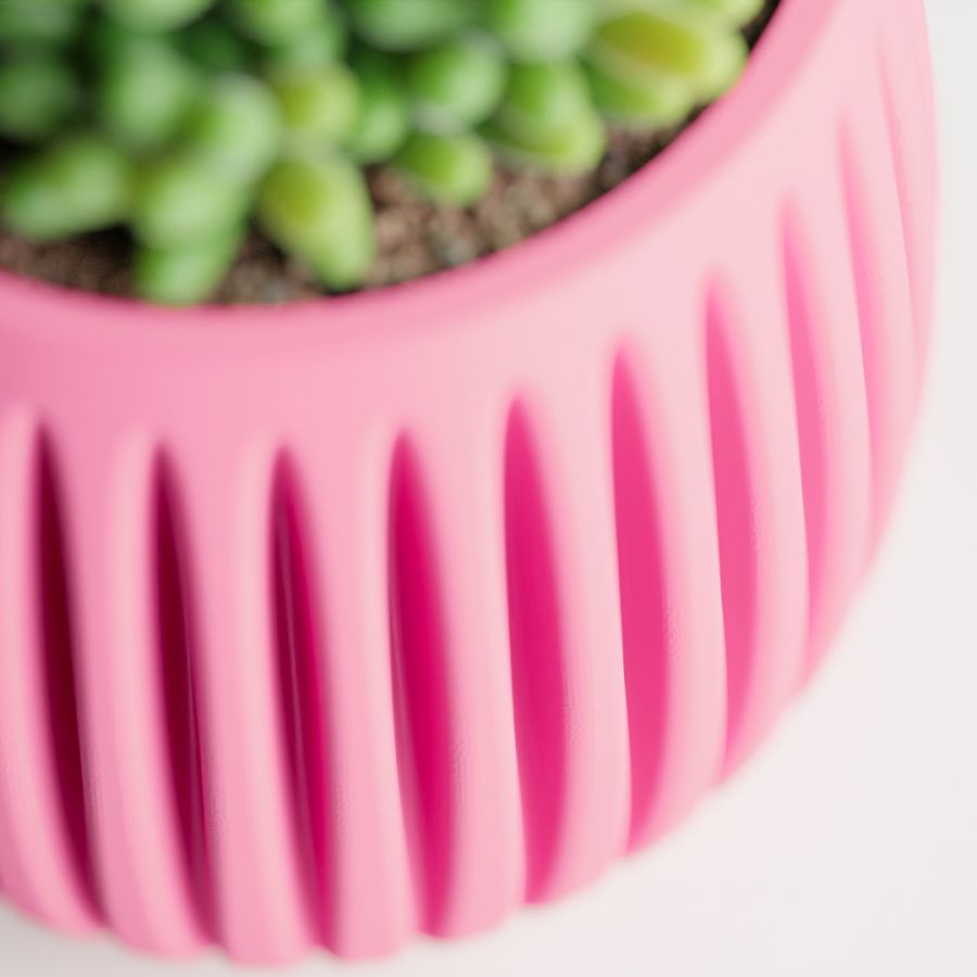 Кашпо Columna Planter (Pink)