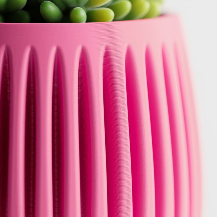 Кашпо Columna Planter (Pink)
