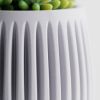 Кашпо Columna Planter (Marble White)