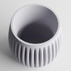 Кашпо Columna Planter (Marble White)