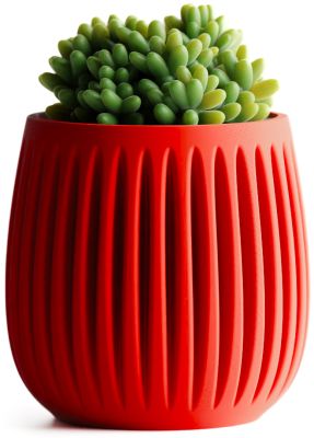Кашпо Columna Planter (Red)