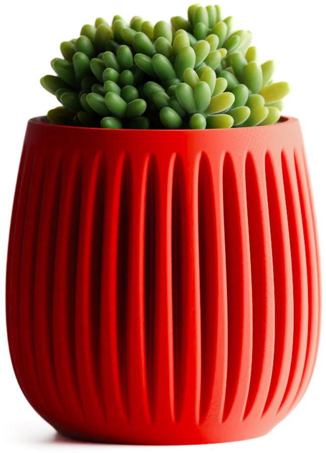 Кашпо Columna Planter (Red)