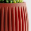 Кашпо Columna Planter (Marble Red)