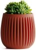 Кашпо Columna Planter (Marble Red)
