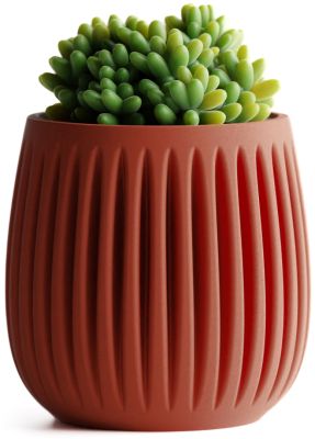 Кашпо Columna Planter (Marble Red)