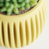 Кашпо Columna Planter (Yellow)