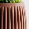 Кашпо Columna Planter (Brown)