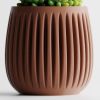 Кашпо Columna Planter (Brown)