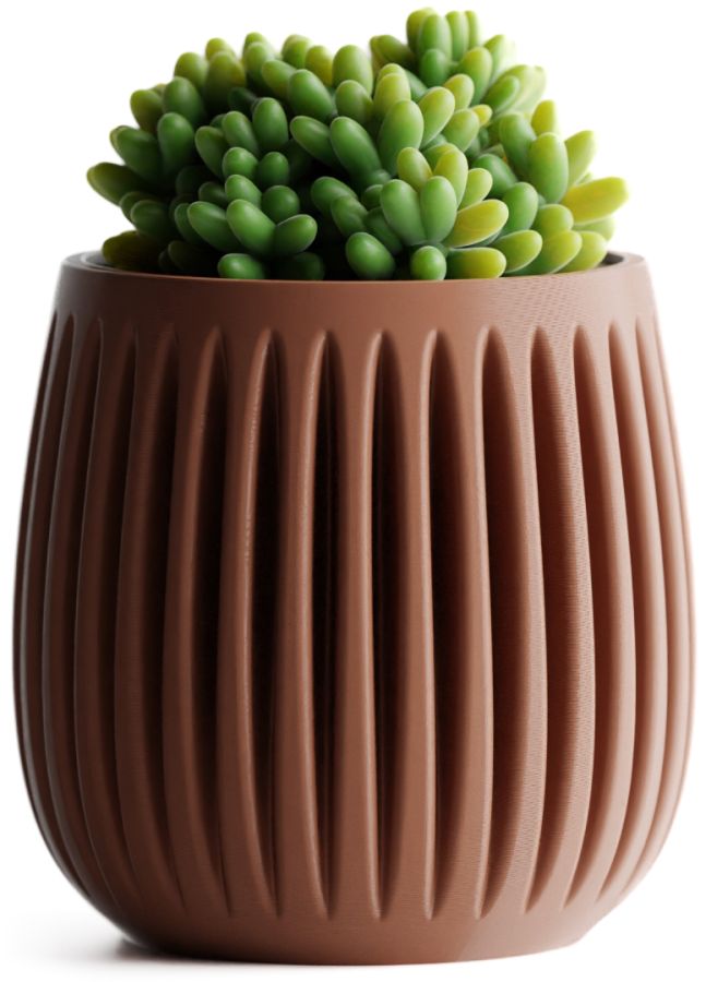 Кашпо Columna Planter (Brown)
